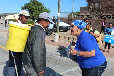 'Moenie jou vrou slaan nie,' sê speaker